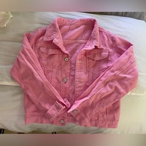 Pink Jean Jacket Brand New